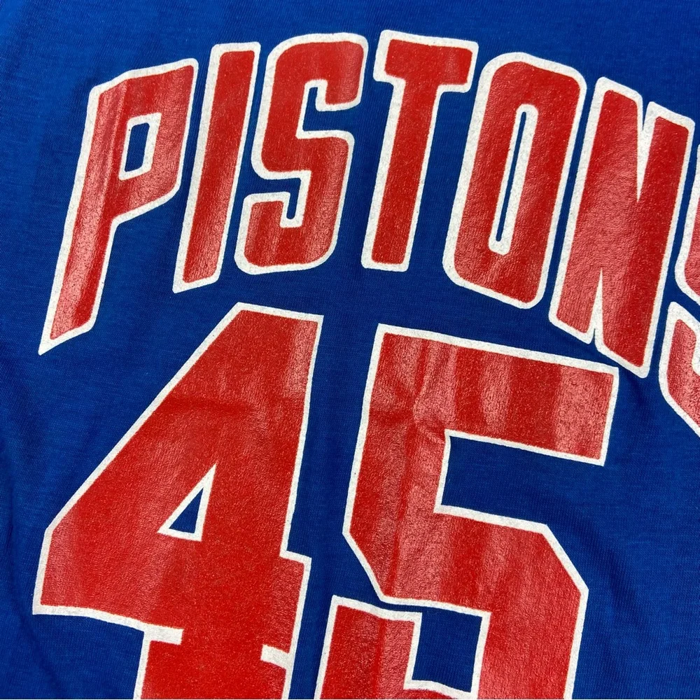 Detroit Pistons Vintage Logo 7 Tank Top - Picture 2 of 11